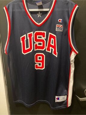 Vince Carter USA Champion Basketball Jersey 2000 Olympics